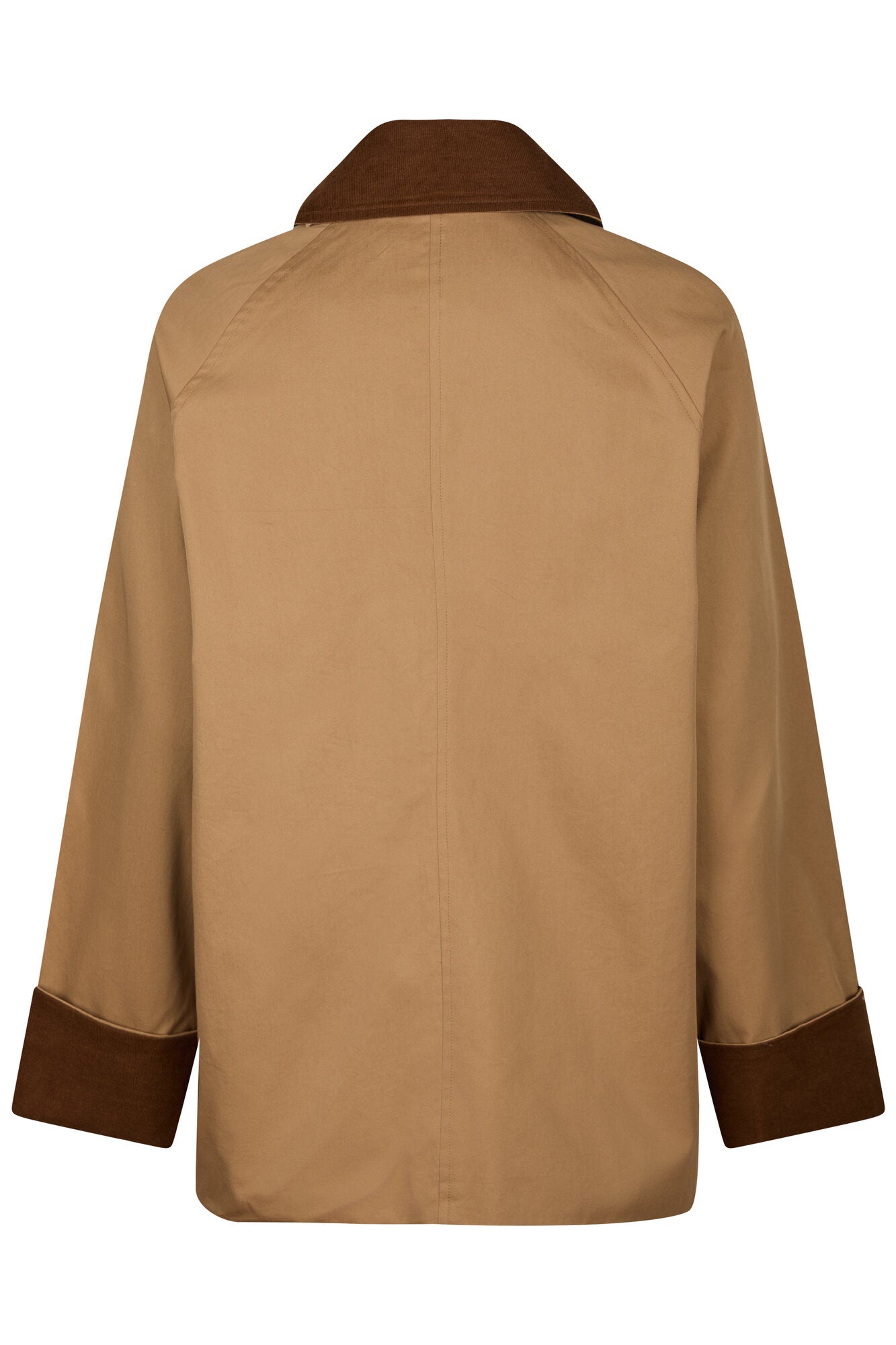 Anastacia Cord jakke - Dark Tan